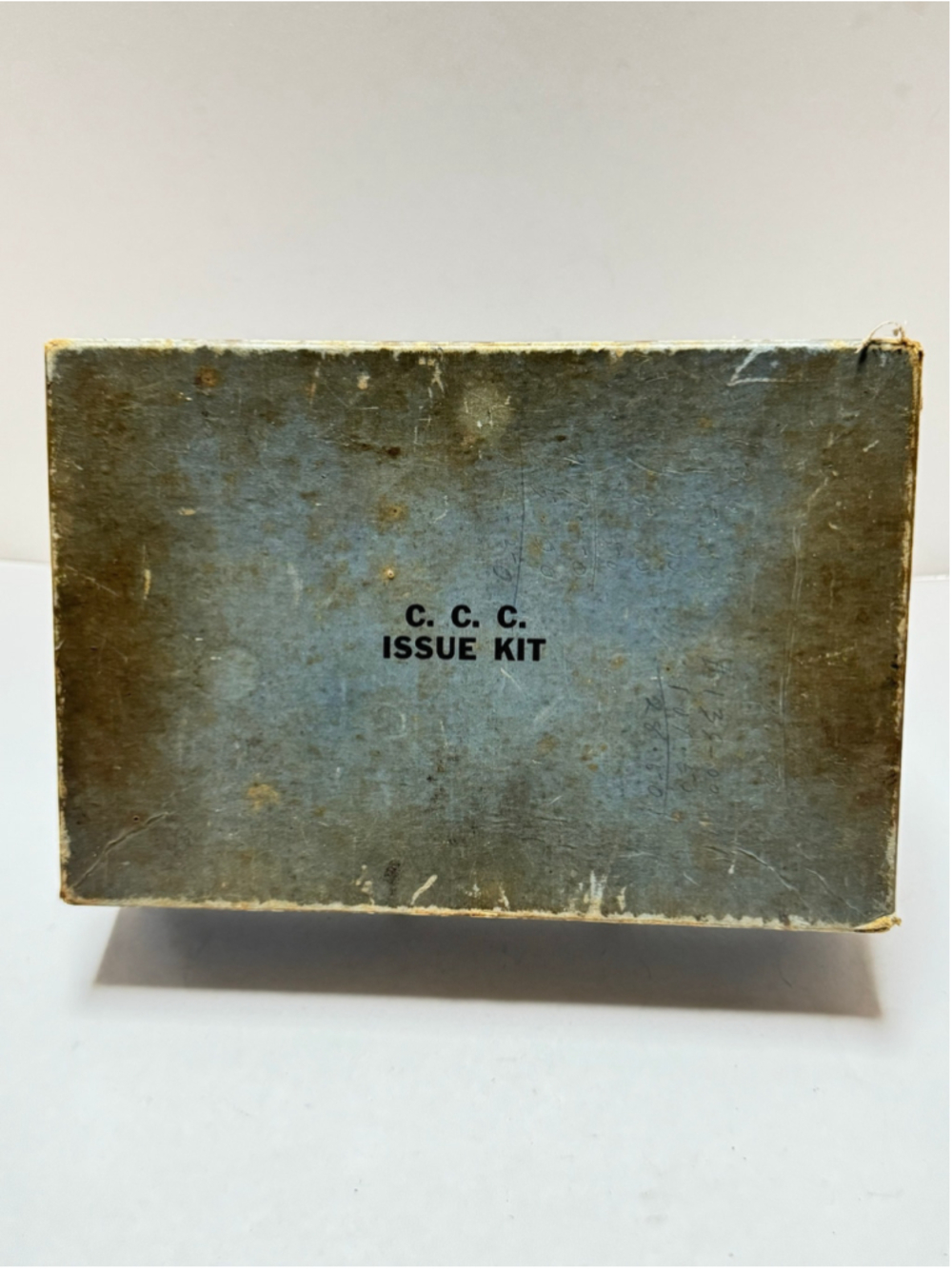 Vintage 1930โs Great Depression C.C.C. Issue box (Only) Civilian Conservation Co